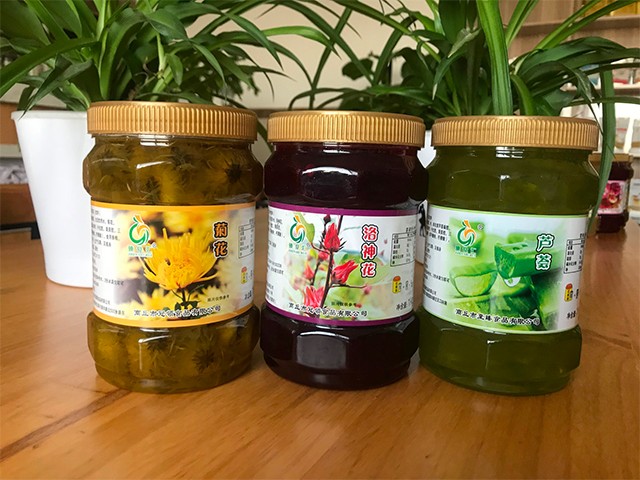 菊花花茶、洛神花花茶、蘆薈花茶